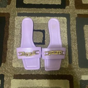 SHEIN Women’s Sandals, Purple, Size EU 40